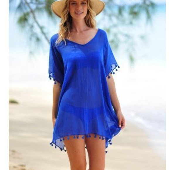 Seafolly Other - Sea Folly Amnesia Blue Ray Kaftan OS